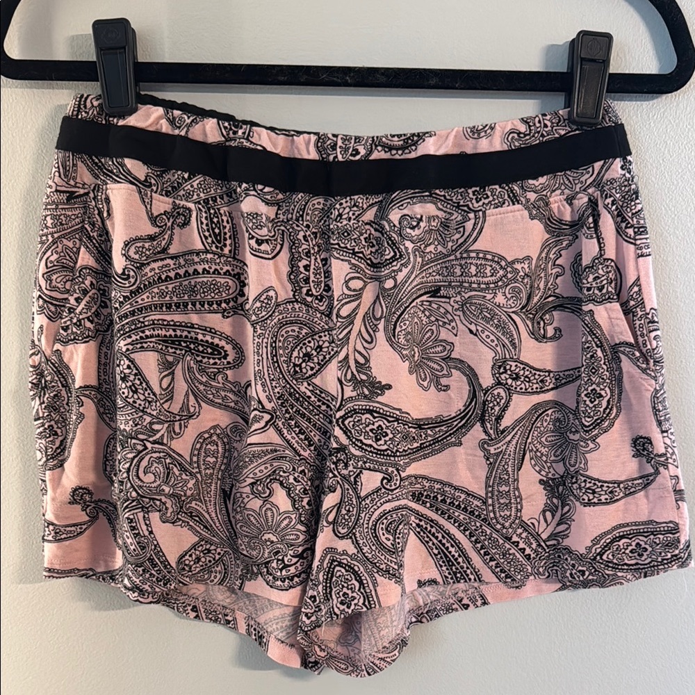 Soma Paisley Print Pajama Shorts